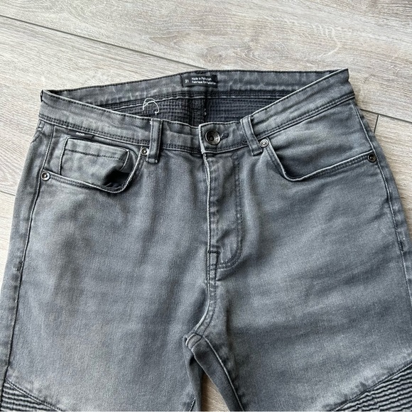 Urban Outfitters BDG Distressed Skinny Stretch Moto Jeans - Picture 5 of 16